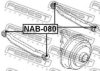 FEBEST NAB-080 Control Arm-/Trailing Arm Bush